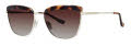 Kensie High Brow Dark Tortoise (POLARIZED) Sunglasses - Color Image