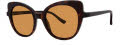 Kensie Glam Girl Dark Tortoise Sunglasses - Color Image