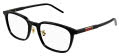 Gucci GG1465OA Black (001) Eyeglasses - Color Image
