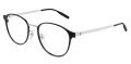 Mont Blanc MB0447OA Black - Silver (002) Eyeglasses - Color Image