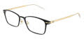 Mont Blanc MB0449OJ Black - Gold (001) Eyeglasses - Color Image