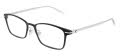Mont Blanc MB0449OJ Black - Silver (002) Eyeglasses - Color Image