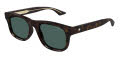 Mont Blanc MB0421S Havana / Green Lens (002) Sunglasses - Color Image