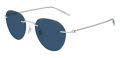 Mont Blanc MB0428S Silver Blue lens (004) Sunglasses - Color Image