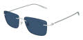 Mont Blanc MB0429S Silver Blue lens (004) Sunglasses - Color Image