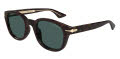 Mont Blanc MB0435S Havana Green Lens (002) Sunglasses - Color Image
