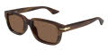 Mont Blanc MB0436S Havana Brown Lens (004) Sunglasses - Color Image