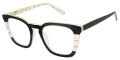 L.A.M.B. LA094 Black (BLK) Eyeglasses - Color Image