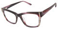 L.A.M.B. LA100 Purple (PUR) Eyeglasses - Color Image