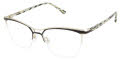 L.A.M.B. LA102 Black (BLK) Eyeglasses - Color Image