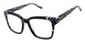 L.A.M.B. LA137 Black (BLK) Eyeglasses - Color Image