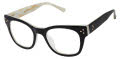 L.A.M.B. LA140 Black (BLK) Eyeglasses - Color Image