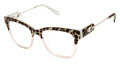 L.A.M.B. LA142 Multi Leopard / Blush (MUL) Eyeglasses - Color Image