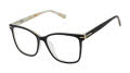 L.A.M.B. LA145 Black (BLK) Eyeglasses - Color Image