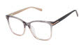 L.A.M.B. LA145 Grey / Blush (GRY) Eyeglasses - Color Image