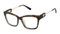 L.A.M.B. LAUF144 Brown Leopard (BRN) Eyeglasses - Color Image