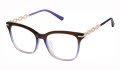 L.A.M.B. LAUF151 Eggplant (EGG) Eyeglasses - Color Image