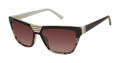 L.A.M.B. LA573 - Farah Black / Bone (BLK) Sunglasses - Color Image