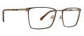 Life is Good Patrick Matte Brown Eyeglasses - Color Image