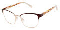 Lulu Guinness L939 Brown (BRN) Eyeglasses - Color Image