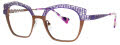 Lafont Paola Purple (7808) Eyeglasses - Color Image