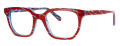 Lafont Issy & La Max Red (6122) Eyeglasses - Color Image