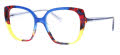 Lafont Papillon Blue (3218) Eyeglasses - Color Image