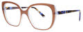 Lafont Papillon Brown (5196E) Eyeglasses - Color Image