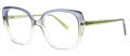 Lafont Papillon Green (4071) Eyeglasses - Color Image
