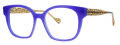 Lafont Penelope Purple (7162E) Eyeglasses - Color Image