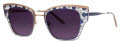 Lafont Merveille Blue (035) Sunglasses - Color Image