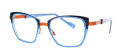 Lafont OTILLIE Blue (8512) Eyeglasses - Color Image