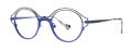 Lafont Oeillet Blue (3775) Eyeglasses - Color Image