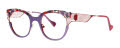 Lafont RAFFINEE Purple (7744) Eyeglasses - Color Image