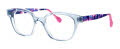 Lafont SAMOS Translucent Blue (3187E) Eyeglasses - Color Image