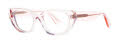 Lafont SHOWTIME Translucent Pink (7171E) Eyeglasses - Color Image