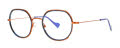 Lafont Speciale Orange (8521W) Eyeglasses - Color Image