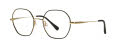 Lafont Kids Rebelle Black & Gold (1075) Eyeglasses - Color Image