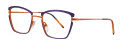Lafont Fado Purple 7505 Eyeglasses - Color Image