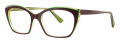 Lafont Gracieuse Red (6101) Eyeglasses - Color Image