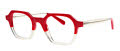 Lafont Job Red (6108) Eyeglasses - Color Image