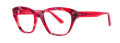 Lafont Leonie Red (6116) Eyeglasses - Color Image