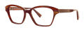 Lafont Edifice Red (6080) Eyeglasses - Color Image