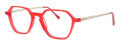 Lafont Issy & La Naxos Red (6125E) Eyeglasses - Color Image