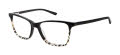 L.A.M.B. LA065 Black Bone (BLK) Eyeglasses - Color Image