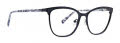 Life is Good Tennille Matte Black Eyeglasses - Color Image