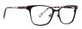Life is Good Trisha Matte Black Eyeglasses - Color Image