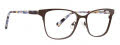 Life is Good Trisha Matte Brown Eyeglasses - Color Image