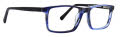 Life is Good Kids Lucas Blue Horn Eyeglasses - Color Image