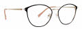Life is Good Cindy Matte Black Eyeglasses - Color Image
